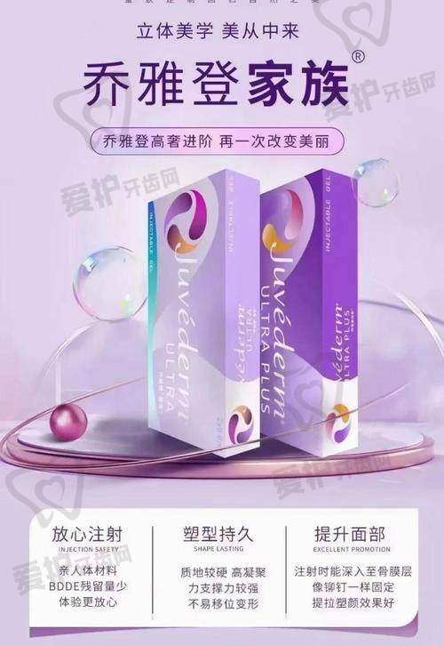 乔雅登质颜：特定部位填充的合适选择